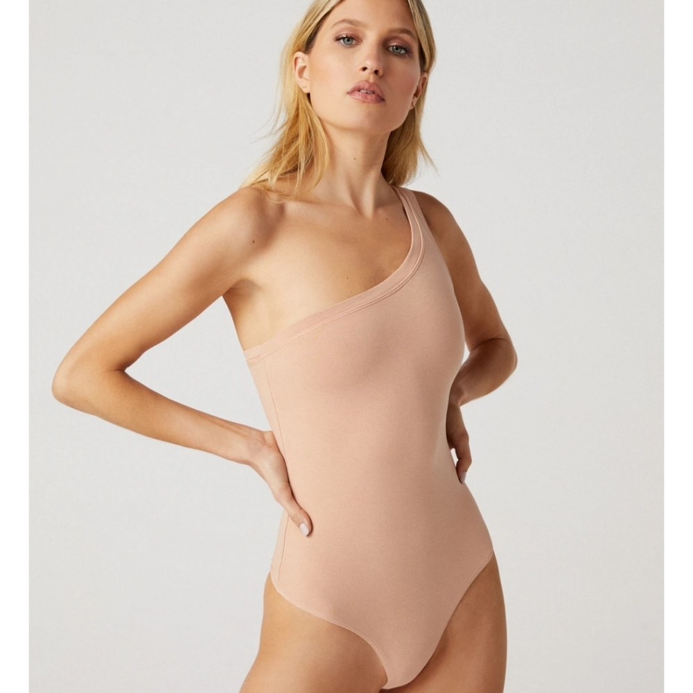 NWT Clyque Blush Sivan Bodysuit Size Large
